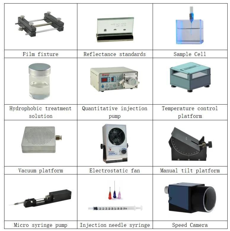 Automatic Water Drop Vtilt Angle Contact Angle Measurement Meter Goniometer Instrument