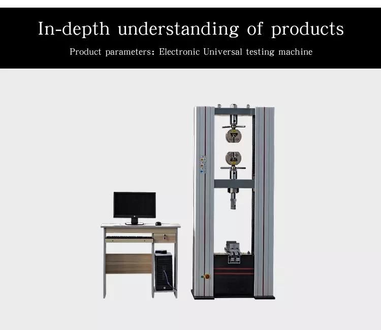 Wdw-100d Microcomputer Controlled Electronic Universal Tensile Strength Testing Machine