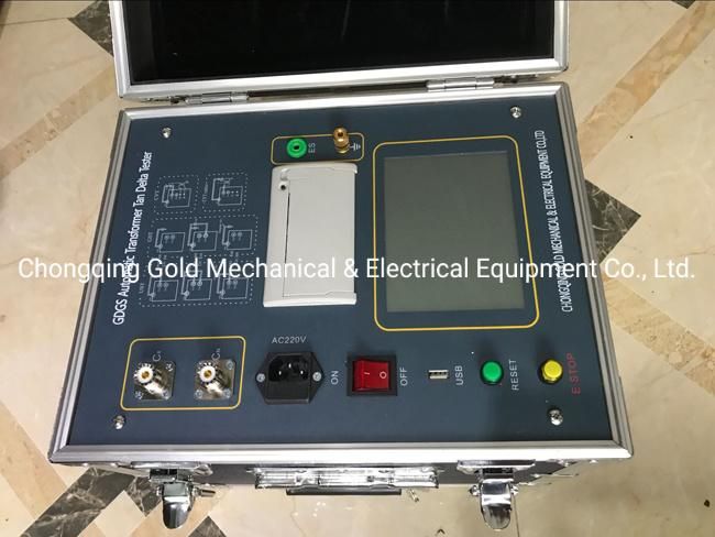 12kv Output Automatic Power Transformer Insulation Capacitance and Tan Delta Tester