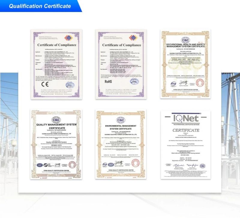High Precision Relay Protection Differential Over Current Protection Tester Price