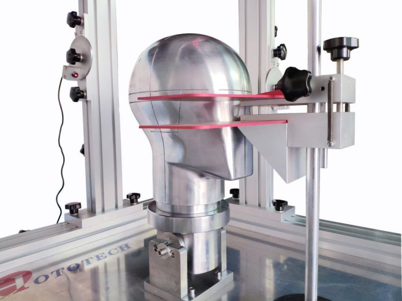 Helmet Field Vision Testing Machine / Helmet Tracking Point Tester / Helmet Testing Equipment