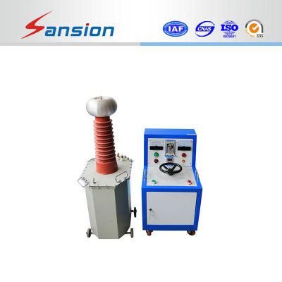 Low Price High Voltage 100kv AC/DC Hipot Dry Type Testing Transformer 100kVA AC DC Hipot Tester