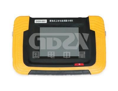 Portable multi-function digital three phase cable power quality analyzer