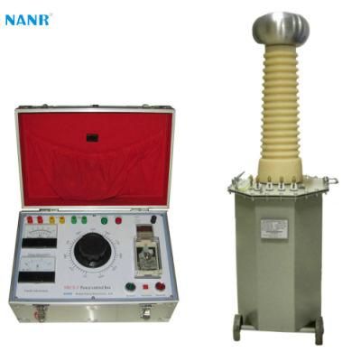 5kVA 50kv Oil Insulated High Voltage Transformer for AC DC Hv Tester