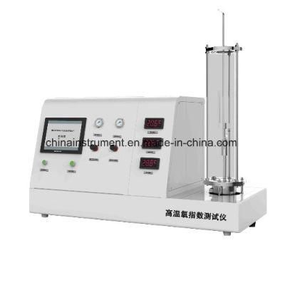 ISO 4589-3 Oxygen Index Tester for Plastic