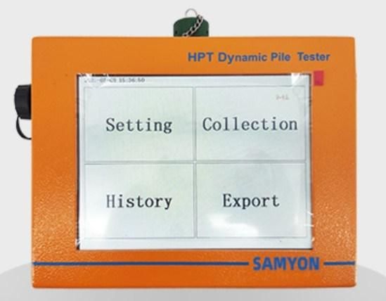 Pile Dynamic Analyzer- High Strain Dynamic Pile Test for Deep Foundation