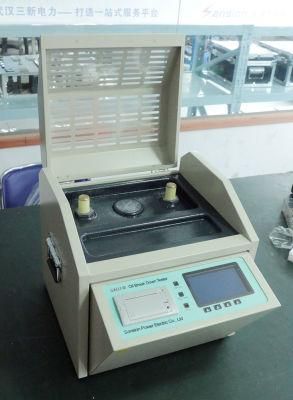 Oil Bdv Testing Machine 100kv Transformer Oil Breakdown Voltage Tester Dielectric Rigidity Meter