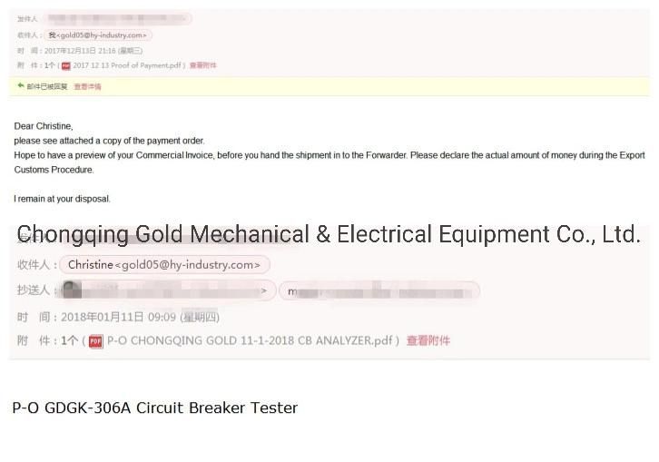 Automatic Capacitance and Dissipation Factor Tester 10kv Transformer Tan Delta Meter