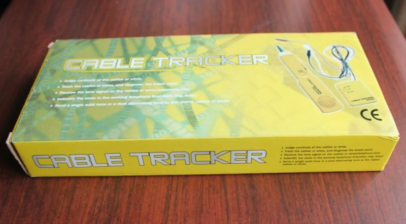 Handheld Telephone Cable Tracker Wire Detector Rj11 Line Cord Tester