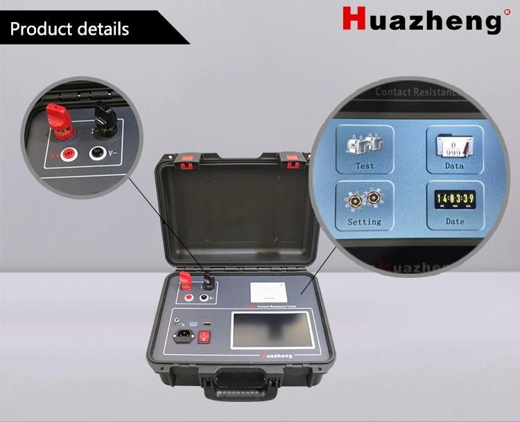 100A Contact Resistance Low Resistance Micro-Ohm Meter High Current Micro Ohmmeter