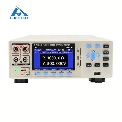 Cht3563b-12h Battery Meter 24V Battery Tester Meter Battery Testers Internal Resistance