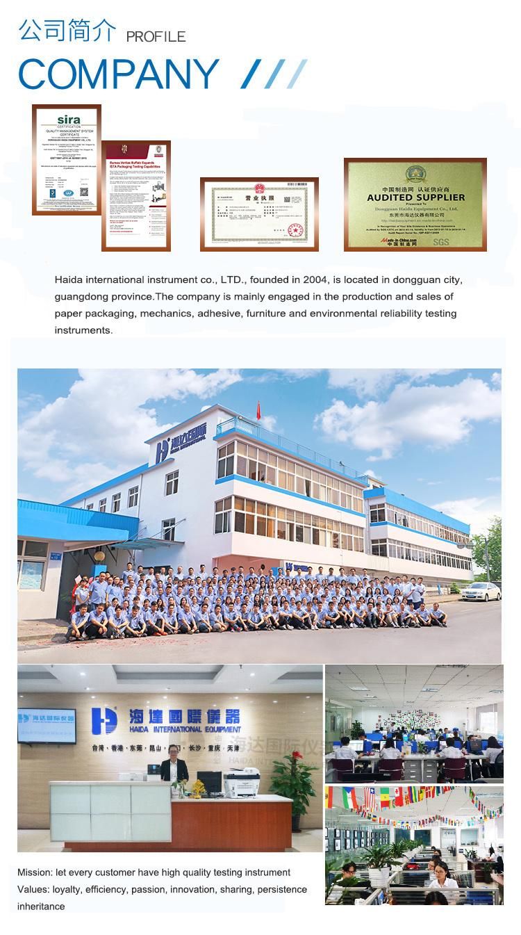 SGS Certificate Balanced Temperature and Humidity Stability Test Equipment