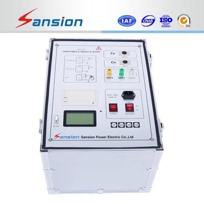12kv Automatic Power Transformer Tan Delta and Capacitance Dielectric Loss &amp; Dissipation Factor Tester