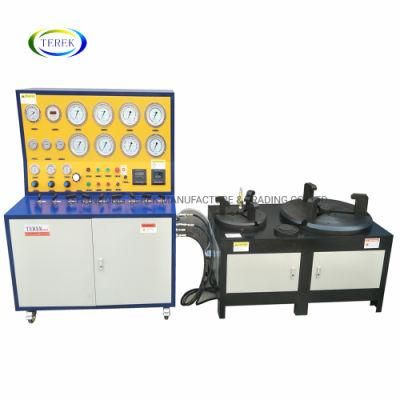 Terek Brand DN10-DN500 and 500 Bar Air, Nitrogen or Water Test Pressure Safety Relief Valve Test Bench