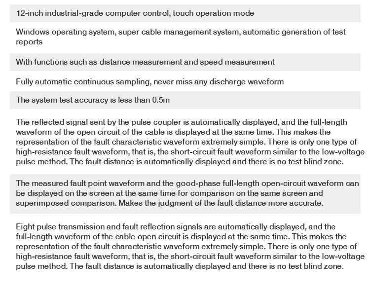 Multiple Pulse Cable Fault Tester