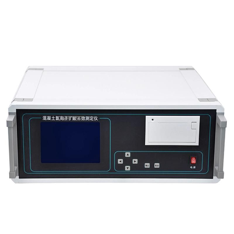 Concrete Electric Flux Test Chloride Diffusion Coefficient Tester Migration Permeability Machine