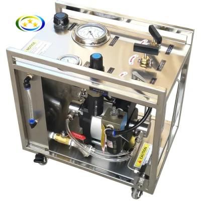 Terek 10-4000 Bar High Pressure Air Driven Hydraulic Pipe Testing Hydro Hydroststic Test Bench
