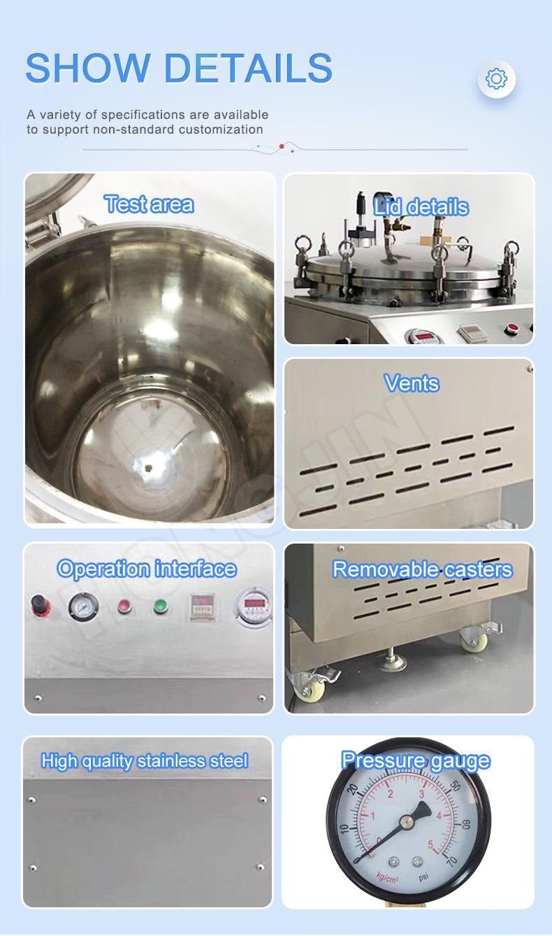 Hj-2 Continuous Immersion Test Tank/Ipx8 Water Proof Test Device