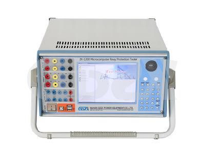 Intelligent Computer control protection relay test set AC Phase Six Phase Protection Relay Tester