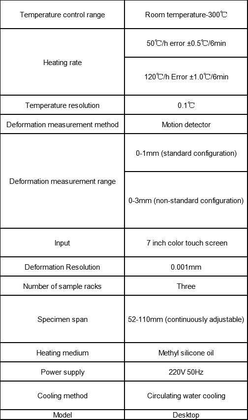 Thermal Deformation Vicat Softening Point Tester Computer Vicat Softening Point Temperature Tester