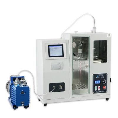 Semi-automatic Vacuum Distillation Apparatus to determine the distillation characteristics of wax oil, lubricants and other petroleum products