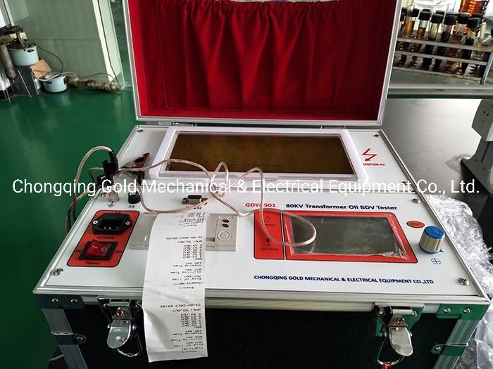 Cheap Price 80kv IEC156 Transformer Oil Tester Insulating Oil Dielectric Breakdown Voltage Bdv Testing Equipment
