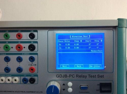 Gdjb-PC Automatic Three Phase Protection Relay Test Sets