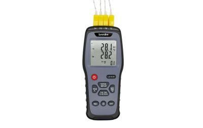 Four Channel Type K Type J Digital Thermometer Data Logger