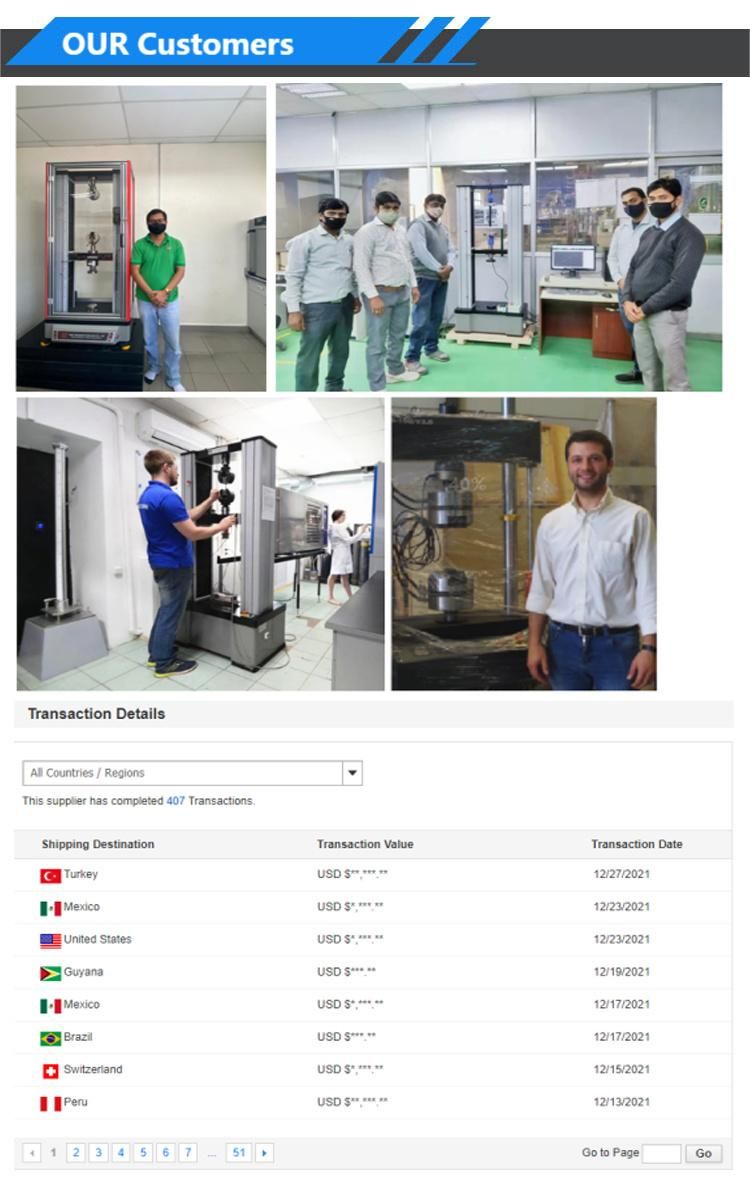 Single Column Computer Control Universal Test Equipment