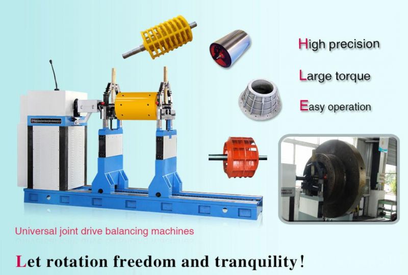 Cable Drum Roller Balancing Machine End Drive