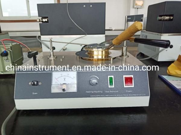 Manual ASTM D92 Cleveland Flash & Fire Point Tester