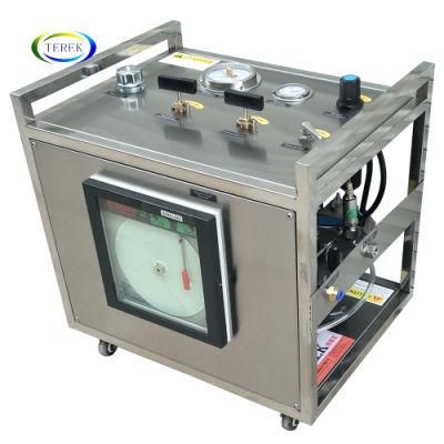 Terek Hydrostatic Testing Equipment for Oil Field with Mechanical Pressure Recorder