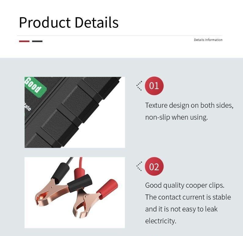 Ediag Bm410 Battery Mate Supporting Gasoline and Diesel 24V 12V