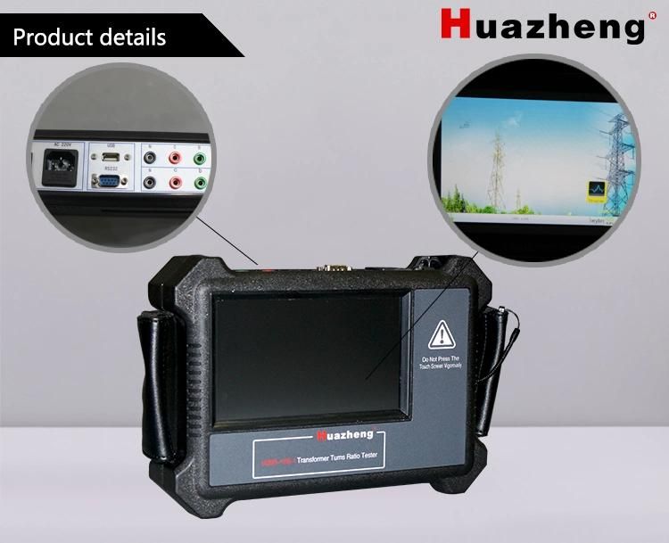 Handheld Automatic Digital 3 Phase TTR Transformer Turns Ratio Tester