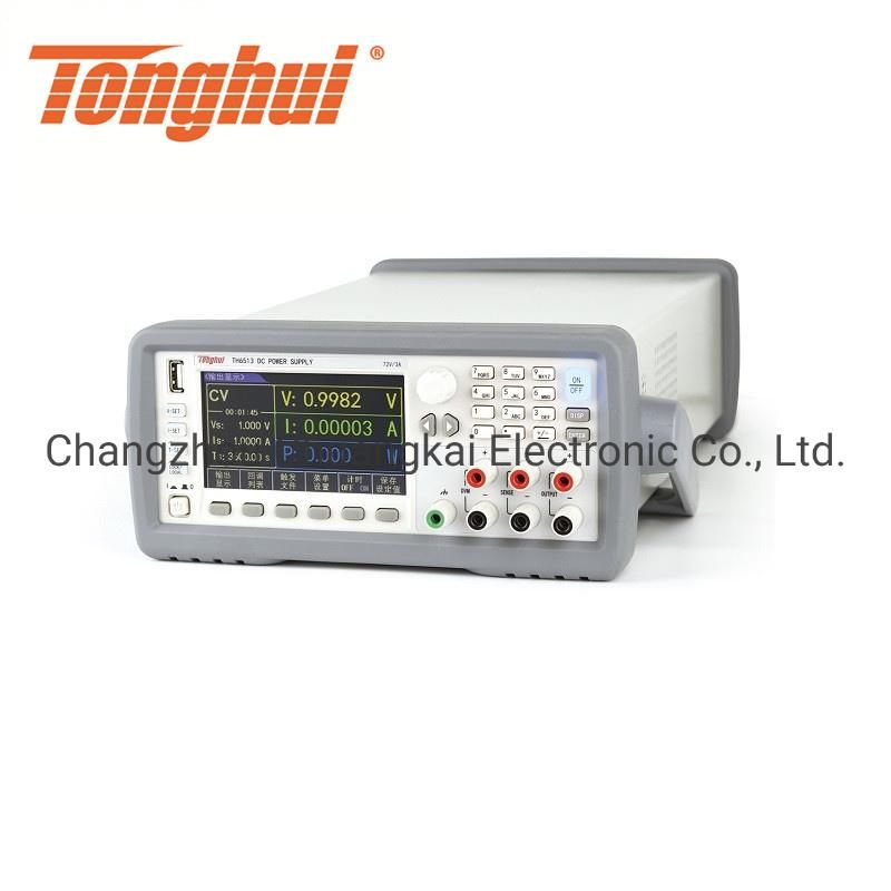 Th6501 Single Channel 20V/5A/100W High-Precision Programmable Linear DC Power Supply