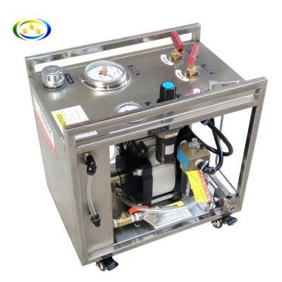 Terek Brand Pneumatic Liquid Booster Pump Test Bench for Pipes/ Hose/ Tube/ Brake Tube Testing