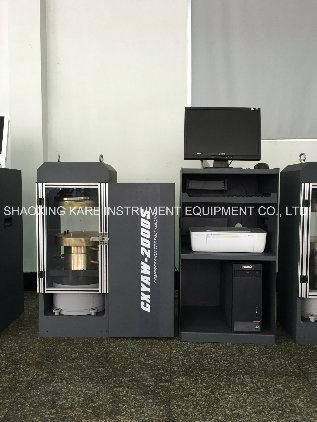 Laboratory Equipment of Computerized Servo Compression Testing Machine (CXYAW-3000S)
