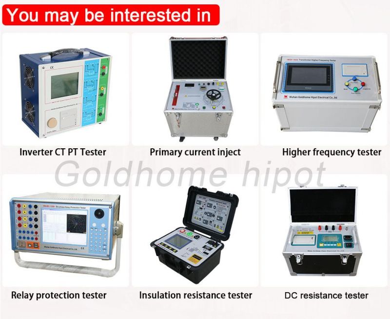 China High Accurancy 0.2 Class CT PT Analyzer Tester Equipment