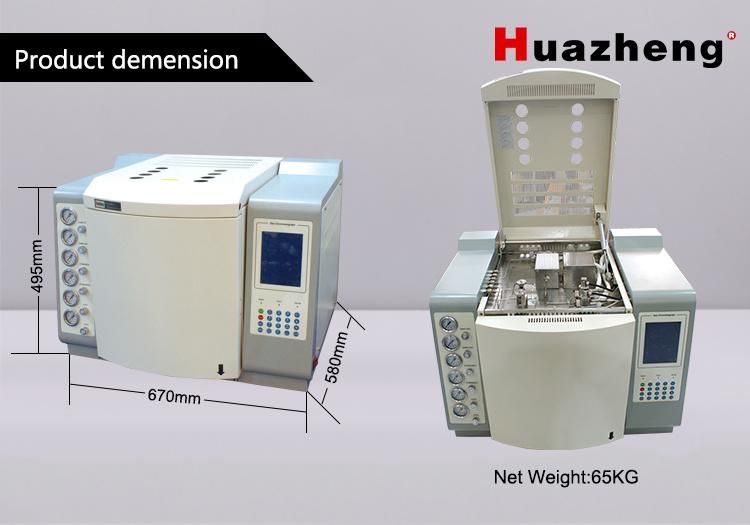 9 Gases Testing of Gas Chromatograph/Dga Oil Dissloved Analyzer of Transformer Oil