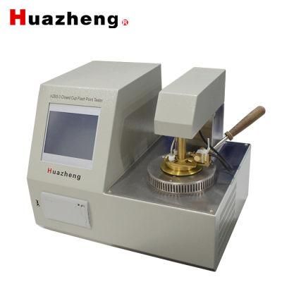 Transformer Oil Measuring Device Closed Cup Flash Point Analysis Instrument