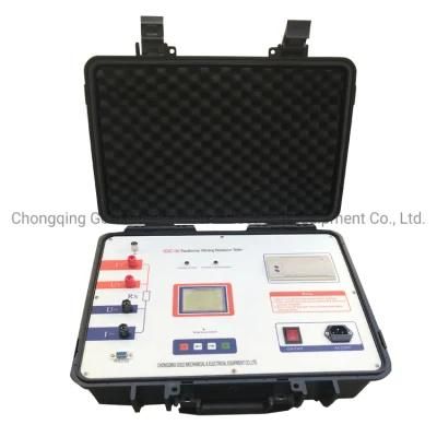 DC 25A 50A 100A Automatic Transformer Winding Resistance Tester Transformer Coil Resistance Tester