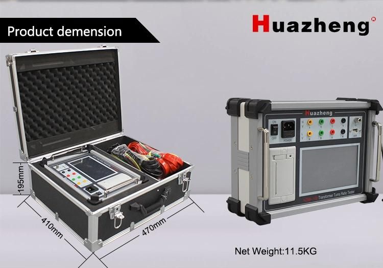 IEC 761 TTR Turns Rate Tester Transformer Turn Ratio Meter