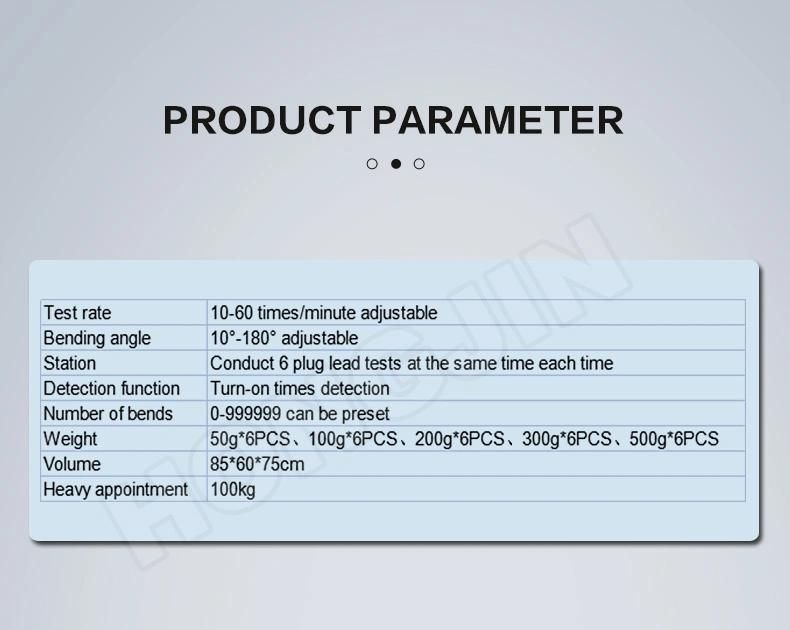 Hj-14 Tester Cable Cable Flexing Tester IEC884-1 Flexing Tester / Cable Bend Test Machine