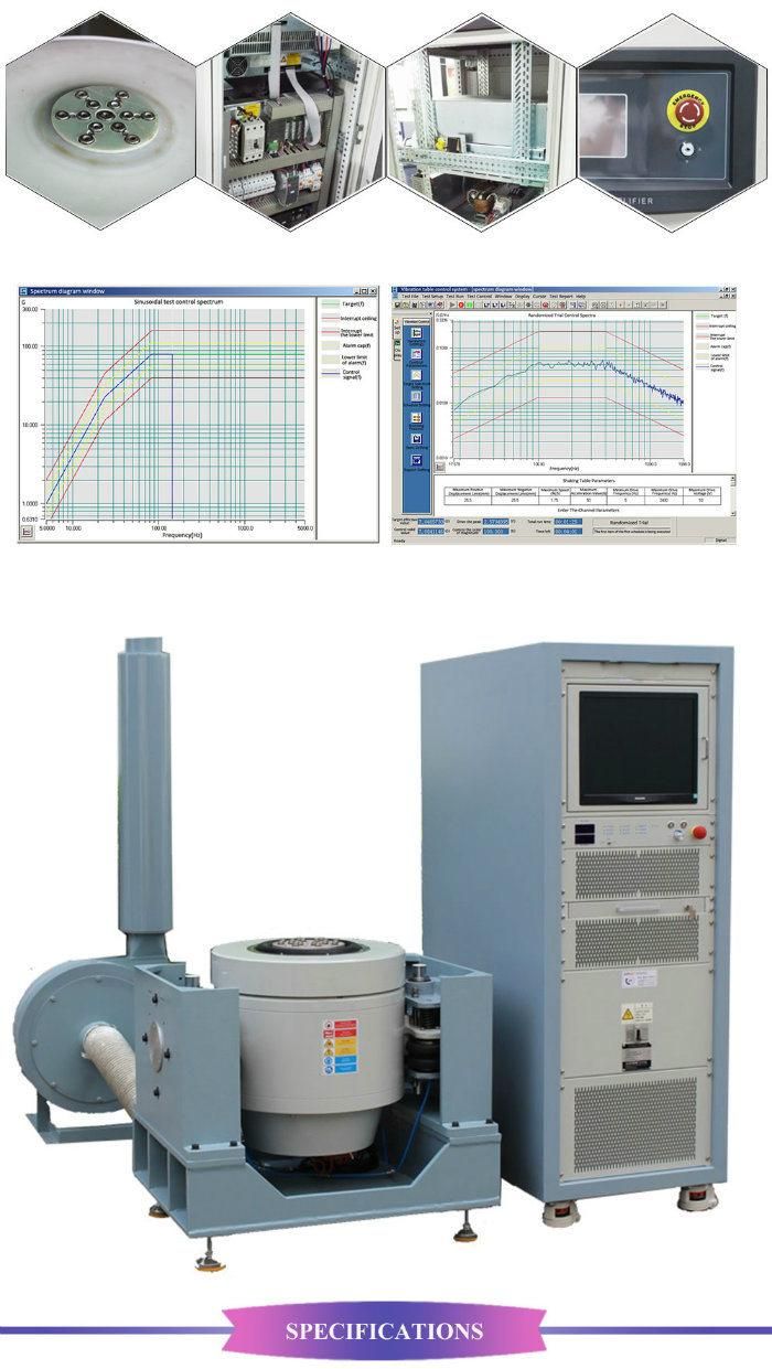 Xyz Three Axis Electrodynamic Shake Vibration Tester Vibration Testing System