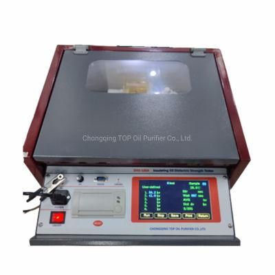 IEC156 ASTM D1816 Portable Transformer Oil Tester for Bdv Measurement