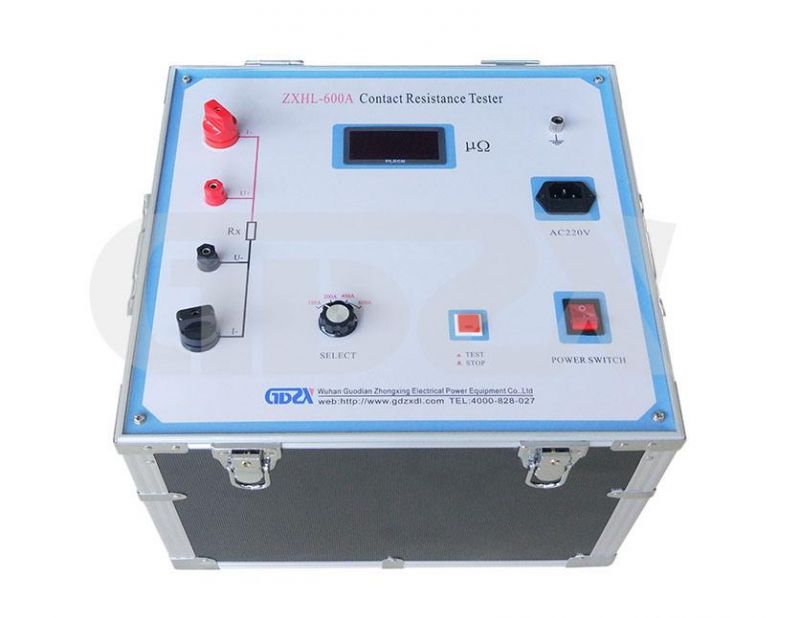 ZXHL-600A Portable Manual 600A Contact Resistance Tester