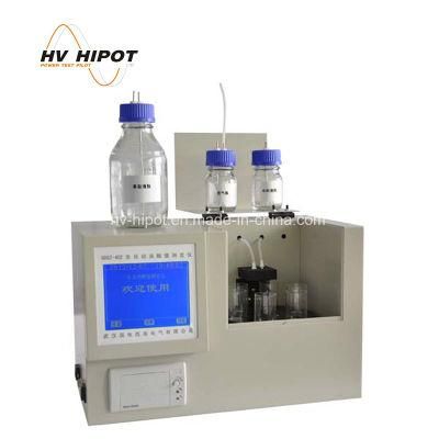 High Quality Transformer Oil Acid Tester with Neutralization Titration Principle