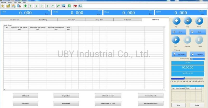 Spring Plastic Rubber Compression Tension Shear Force Machine Test Apparatus