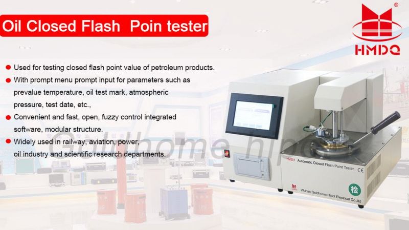 Fully Automatic ASTM D93 Pensky-Martens Portable Oil Closed Cup Flash Point Test Set Oil Closed Cup Flash & Fire Point Analyzer Tester Equipment