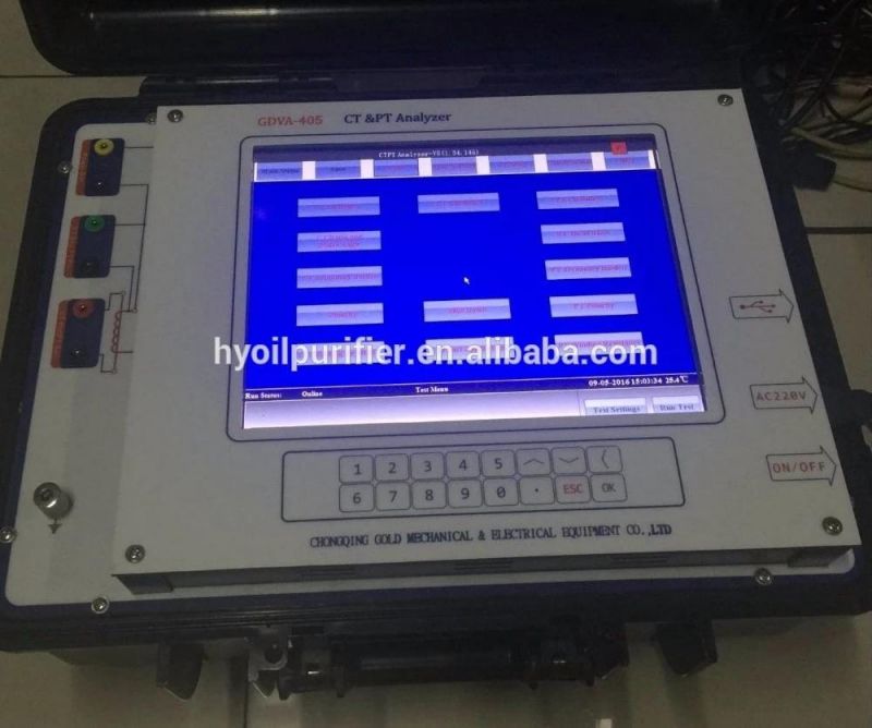 High Precision Current Transformer Test Set CT PT Analyzer